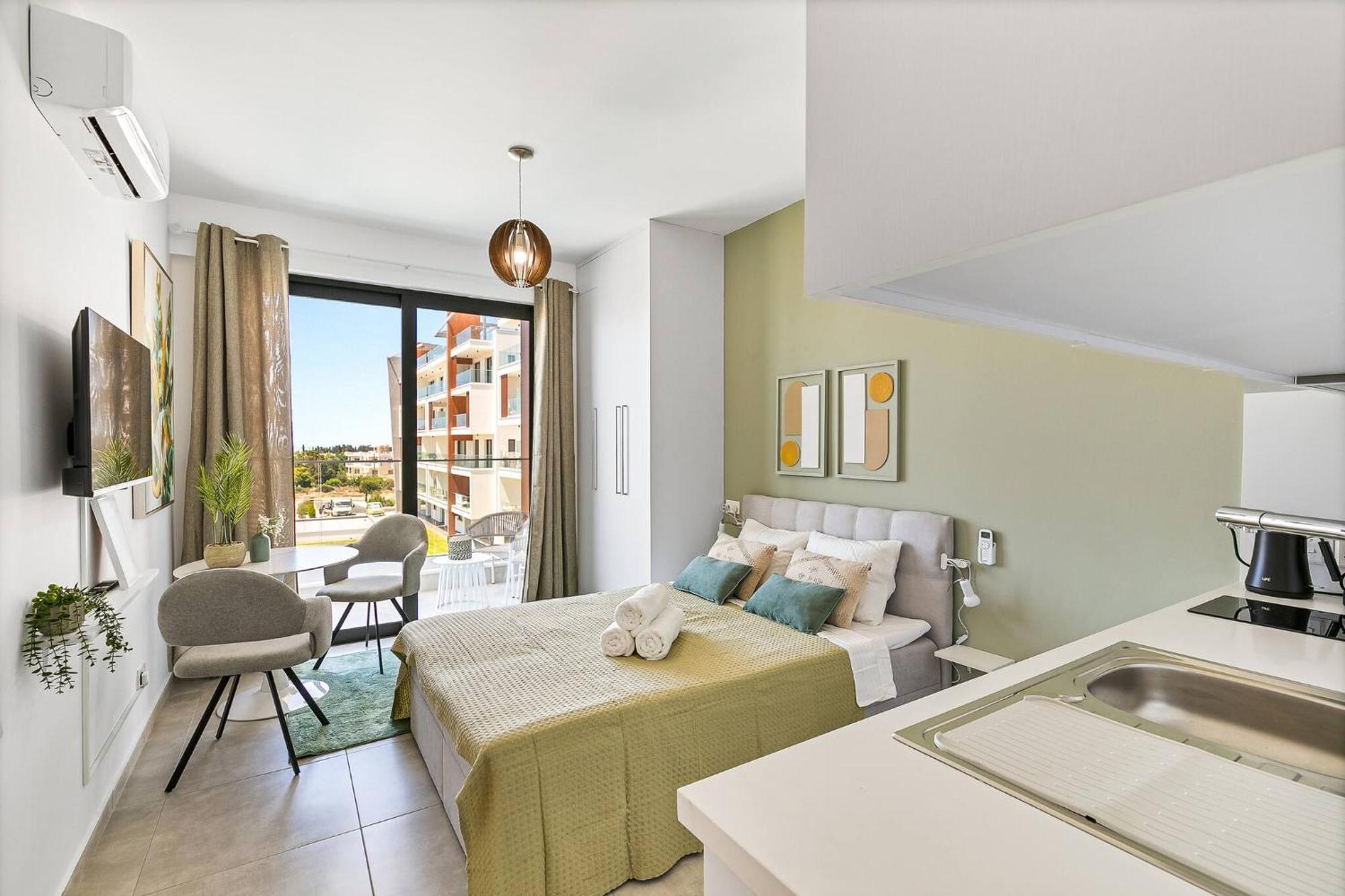 Apartment New Olive Nest + Sauna & Pool